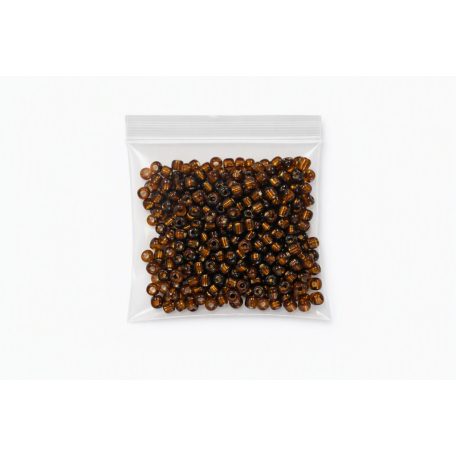 Barna Miyuki kásagyöngy 4mm(cola színű)