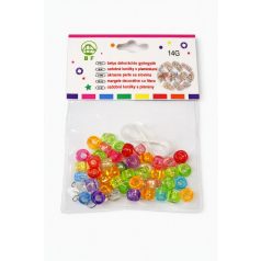 Sima dekorgyöngy 14g