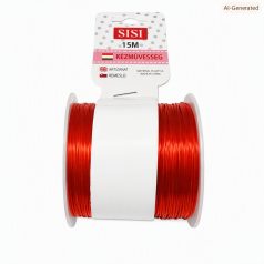 Gumis damil piros 15M