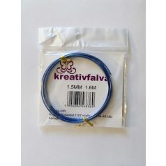 Gyöngyfűző drót kék 1,5mm/1,6m