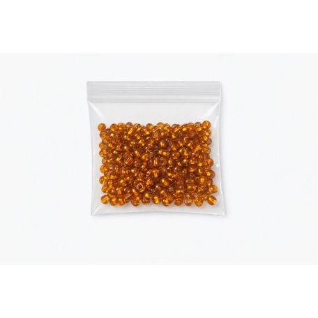 Narancssárga Miyuki kásagyöngy 4mm