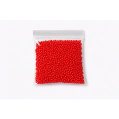 Piros Miyuki kásagyöngy 2mm