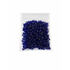 Sötétkék Miyuki kásagyöngy 4mm