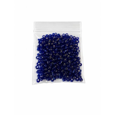 Sötétkék Miyuki kásagyöngy 4mm