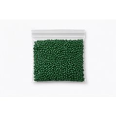 Sötétzöld Miyuki kásagyöngy 2mm