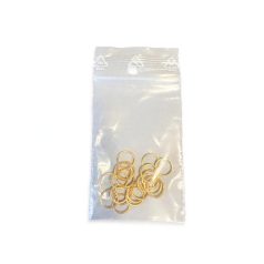 Szerelőkarika arany 6mm/20db