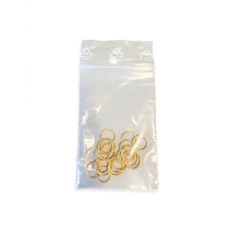 Szerelőkarika arany 6mm/20db