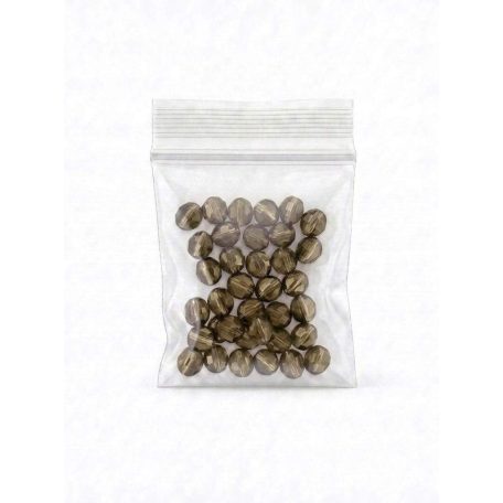 Üveggyöngy mocsárzöld 8mm